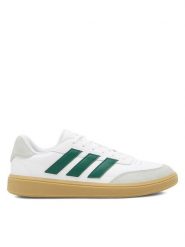 Adidas Sneakersy Courtblock IF6505 Biały. Białe buty sportowe casual Adidas, bez wzorów, z syntetyku, bez zapięcia. Za 229.99 zł.