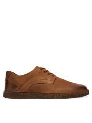 Go Soft Półbuty DANY-05 MI18 Brązowy. Brązowe eleganckie półbuty GO SOFT, bez wzorów, ze skóry, bez obcasa, bez zapięcia. Za 229.99 zł.