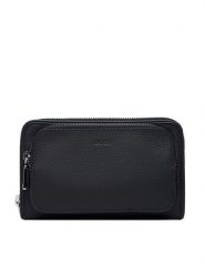 BOSS Saszetka nerka 50529286 Granatowy. Niebieskie saszetki i nerki Boss, bez wzorów, ze skóry. Za 1,249.00 zł.