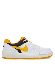 Nike Sneakersy Full Force Lo FB1362 103 Biały. Białe buty sportowe casual Nike, bez wzorów, ze skóry, bez zapięcia. Za 459.99 zł.