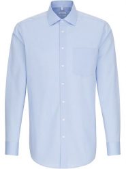 Seidensticker Koszula - Regular fit - w kolorze błękitnym rozmiar: 47. Niebieskie koszule Seidensticker, bez wzorów, z bawełny, bez kołnierzyka, bez ramiączek. Za 118.01 zł.