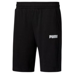 Szorty Sportowe Męskie Puma Ess Jersey 1''. Czarne krótkie spodenki sportowe Puma, m, bez wzorów, z jersey. Za 158.00 zł.