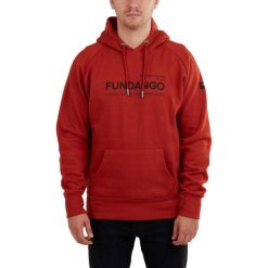 Bluza męska Fundango Dixon z kapturem. Brązowe bluzy z kapturem Fundango, m, bez wzorów, z kapturem. Za 199.90 zł.