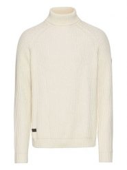 Camel Active Sweter w kolorze kremowym rozmiar: L. Brązowe golfy Camel Active, l, bez wzorów, ze splotem, bez ramiączek. Za 213.18 zł.