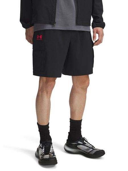Under Armour Szorty funkcyjne "Vibe" w kolorze czarnym rozmiar: M. Czarne szorty Under Armour, m, bez wzorów. Za 116.86 zł.