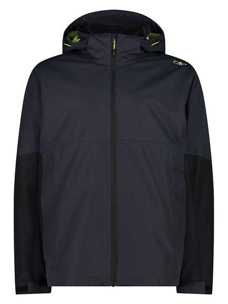 Cmp Kurtka funkcyjna 3w1 w kolorze czarnym rozmiar: 54. Czarne kurtki outdoor i hardshell CMP, bez wzorów, z materiału, bez kaptura. Za 209.82 zł.