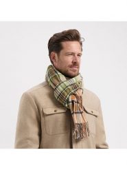 TRAVELIN' Szal w kolorze jasnobrązowym rozmiar: onesize. Brązowe szaliki Travelin', bez wzorów, z materiału. Za 121.99 zł.