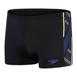 Bokserki kąpielowe męskie Speedo Tech Panel. Czarne slipy i bokserki Speedo, m, bez wzorów, z materiału. Za 94.99 zł.