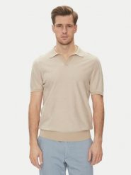 BOSS Polo H-Jianluca 50537654 Biały Regular Fit. Białe koszulki polo Boss, m, bez wzorów, z bawełny, bez kołnierzyka, bez ramiączek. Za 419.99 zł.