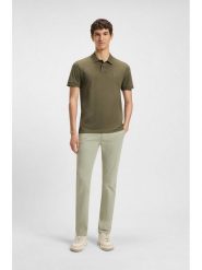 Hugo Boss Koszulka polo w kolorze khaki rozmiar: S. Brązowe koszulki polo HUGO BOSS, s, bez wzorów, bez kołnierzyka, bez ramiączek. Za 195.99 zł.