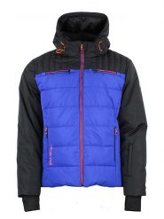 Peak Mountain Kurtka narciarska "Cadalpi" w kolorze niebiesko-czarnym rozmiar: XL. Czarne kurtki narciarskie i snowboardowe Peak Mountain, m, bez wzorów, narciarskie. Za 543.99 zł.