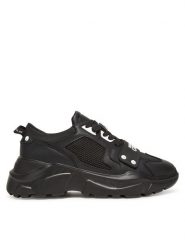 Versace Jeans Couture Sneakersy 78YA3SC4 Czarny. Czarne buty sportowe casual Versace Jeans Couture, bez wzorów, z jeansu, bez zapięcia. Za 1,039.00 zł.