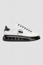 KARL LAGERFELD Białe sneakersy męskie KAPRI KUSHION Outline NFT, Rozmiar 43. Białe buty sportowe casual KARL LAGERFELD, bez wzorów, bez zapięcia. W wyprzedaży za 819.99 zł.