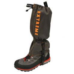 Stuptuty wodoodporne ochraniacze na buty Extreme. Szare buty trekkingowe LHOTSE, bez wzorów, bez zapięcia. W wyprzedaży za 149.00 zł.