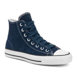 Trampki Converse Chuck Taylor All Star Pro Suede Hi. Niebieskie trampki Converse, m, bez wzorów, bez zapięcia. Za 309.99 zł.
