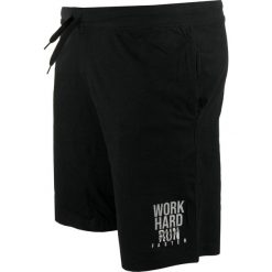 Męskie spodenki Athl. Dpt Einar Czarny Czarny. Czarne szorty ZFOAM, m, bez wzorów, z bawełny, wakacyjne. Za 170.99 zł.