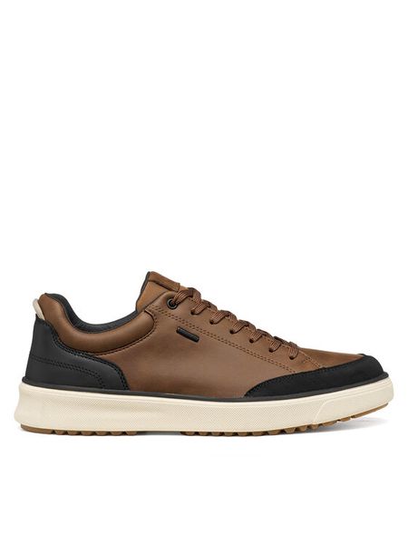 Geox Sneakersy U Cenisio B Abx U66AJB 0BCEK C6032 Brązowy. Brązowe buty sportowe casual Geox, bez wzorów, ze skóry, bez zapięcia. Za 639.99 zł.