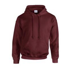 Bluza Z Kapturem Dla Dorosłych Unisex Heavy Blend. Brązowe bluzy GILDAN, m, bez wzorów, z kapturem. Za 73.99 zł.