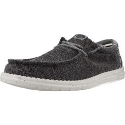 Buty HEY DUDE WALLY COASTLINE Szary. Szare buty turystyczne Hey dude, bez wzorów, z tkaniny, bez zapięcia, na fitness i siłownię. Za 248.99 zł.