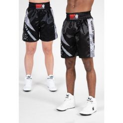 Hornell Boxing Szorty - Czarny/Szary. Szare szorty GORILLA WEAR, xs, bez wzorów, sportowe. Za 191.00 zł.