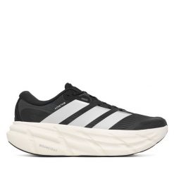 Buty do biegania adidas. Czarne buty do biegania Adidas, bez wzorów, bez zapięcia, do biegania. Za 599.99 zł.