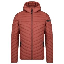 Męska kurtka zimowa Loap Jekl czerwona. Czarne kurtki LOOP, na zimę, m, bez wzorów, bez kaptura. Za 197.25 zł.
