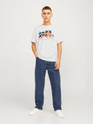 Jack & Jones Koszulka "Luke" w kolorze białym rozmiar: XL. Białe bezrękawniki Jack & Jones, xl, bez wzorów, z bawełny, bez kołnierzyka, bez ramiączek. Za 41.49 zł.