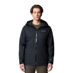 Kurtka ocieplana męska Columbia Point Park II Insulated. Czarne kurtki Columbia, m, bez wzorów, bez kaptura. W wyprzedaży za 638.60 zł.