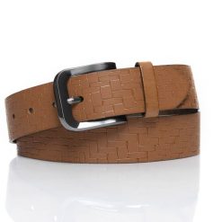 MUSTANG PASEK SKÓRZANY SOPO-MUS098 661 40mm Ledergürtel (RK 2647A). Brązowe paski Mustang, bez wzorów, z jeansu, eleganckie. W wyprzedaży za 34.99 zł.