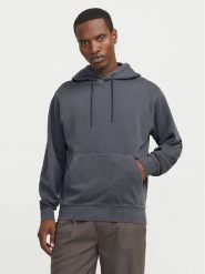 Jack&Jones Bluza Charge 12268272 Szary Loose Fit. Szare bluzy Jack&Jones, m, bez wzorów, z bawełny, bez kaptura. Za 79.99 zł.