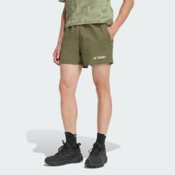 Szorty Terrex Multi. Brązowe szorty Adidas, uniwersalny, bez wzorów, sportowe. Za 219.00 zł.