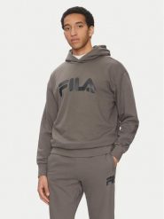 Fila Bluza Landogne FAM0872 Szary Regular Fit. Szare bluzy Fila, l, bez wzorów, z bawełny, bez kaptura. Za 179.99 zł.