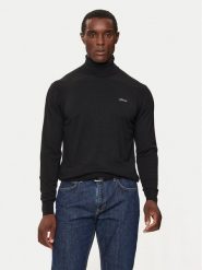 Guess Golf M4BR05 Z3H82 Czarny Regular Fit. Czarne golfy Guess, m, z aplikacjami, z syntetyku, bez kołnierzyka, bez ramiączek. Za 219.99 zł.