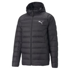 Męska kurtka puchowa PackLITE PUMA Black. Białe kurtki Puma, m, bez wzorów, z puchu, bez kaptura. Za 427.99 zł.