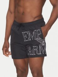 Emporio Armani Underwear Szorty kąpielowe EM000583 AF12326 UC001 Czarny Regular Fit. Czarne kąpielówki Emporio Armani Underwear, l, bez wzorów, z syntetyku. Za 289.99 zł.