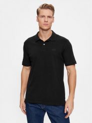 Gap Polo 586306-03 Czarny Regular Fit. Czarne koszulki polo GAP, m, bez wzorów, z bawełny, bez kołnierzyka, bez ramiączek. Za 109.99 zł.