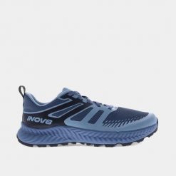 Buty do biegania w terenie męskie Inov-8 TrailFly Standard. Czarne buty do biegania Inov-8, bez wzorów, bez zapięcia, do biegania. Za 518.99 zł.