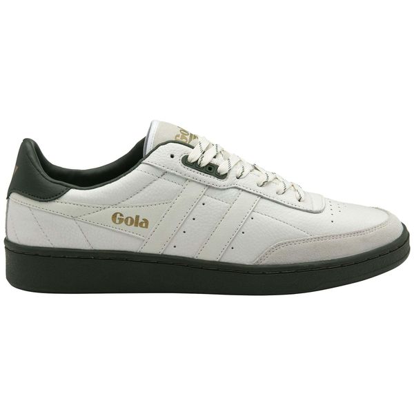 Sneakersy ze skóry Gola Contact. Białe buty sportowe casual Gola, bez wzorów, ze skóry, bez zapięcia. Za 415.00 zł.