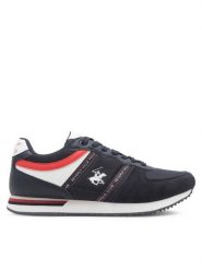Beverly Hills Polo Club Sneakersy BOWIE-01 Granatowy. Niebieskie buty sportowe casual Beverly Hills Polo Club, bez wzorów, z materiału, bez zapięcia. Za 137.99 zł.