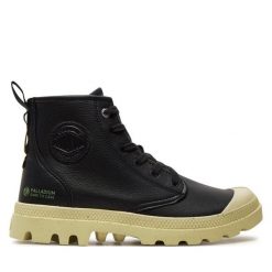 Trampki Palladium. Czarne trampki Palladium, m, bez wzorów, bez zapięcia. Za 339.99 zł.