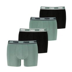 Bokserki męskie Puma ELASTIC INTEREST 4-PACK 94776801. Bokserki Puma, l, bez wzorów, z bawełny. Za 158.90 zł.
