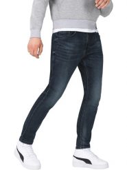 Timezone Dżinsy "Fin" - Slim fit - w kolorze granatowym rozmiar: W29/L32. Niebieskie jeansy Timezone, l. Za 88.02 zł.