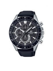 Casio Zegarek Edifice EFV-620L-1AVUEF Czarny. Czarne zegarki Casio. Za 489.99 zł.