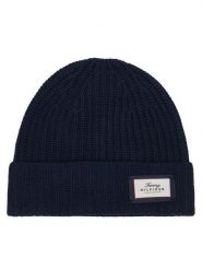 Tommy Hilfiger Czapka AM0AM14526 Granatowy. Niebieskie czapki zimowe Tommy Hilfiger, bez wzorów, z wełny. Za 249.99 zł.