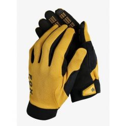 Rękawiczki rowerowe męskie Fox Ranger Glove Gel. Brązowe rękawiczki FOX, bez wzorów. Za 170.49 zł.