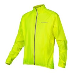 Kurtka rowerowa męska Endura Pakajak hi-viz. Żółte kurtki ENDURA, m, bez wzorów, bez kaptura. Za 150.00 zł.