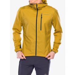 Kurtka La Sportiva Wall Breeze Stretch Jacket. Żółte kurtki La Sportiva, bez wzorów, bez kaptura. Za 598.49 zł.