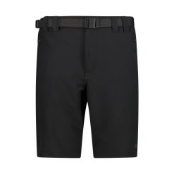 Szorty bermudzkie CMP. Czarne szorty CMP, bez wzorów, sportowe. Za 239.00 zł.
