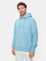 KARL LAGERFELD Bluza 705000 542900 Niebieski Regular Fit. Niebieskie bluzy KARL LAGERFELD, m, bez wzorów, z bawełny, bez kaptura. Za 1,029.00 zł.