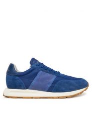 Philippe Model Sneakersy TILU W011 Granatowy. Niebieskie buty sportowe casual Philippe Model, bez wzorów, ze skóry, bez zapięcia. Za 699.99 zł.